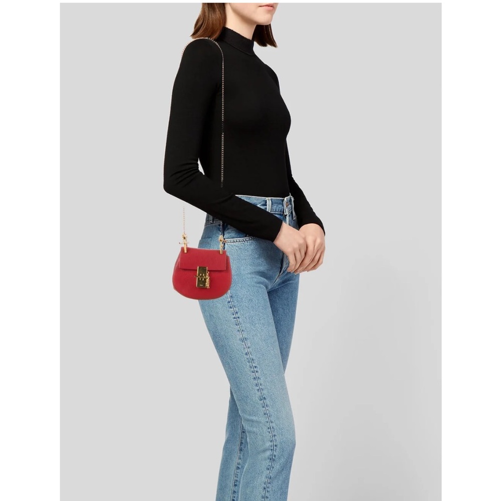 👛 Chloe mini Drew crossbody bag - Picture 5 of 11